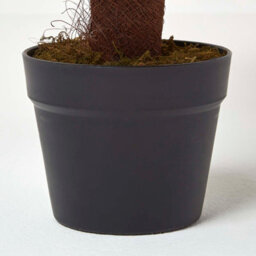 Homescapes Artificial Palm Tree Plant With Pot 100 Cm Handcrafted Green Indoor Decorative Faux House Plant - thumbnail 3