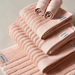 Misona Organic Cotton Hand Towel - Blush - thumbnail 4