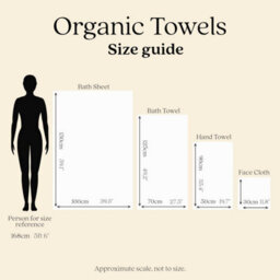 Misona Organic Cotton Hand Towel - Blush - thumbnail 3