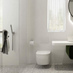 Jassferry New Wall Mounted Toilet Roll Holder Bathroom Paper Holder Without Lid - thumbnail 5