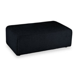 Hugo Deep Blue Xl Footstool - Fully Assembled By Roseland Furniture - thumbnail 3