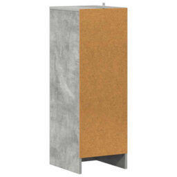 Vidaxl Shoe Cabinet Concrete Grey 31.5X35X90 Cm Engineered Wood - thumbnail 6