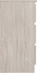 Seconique Malvern 6 Drawer Chest In Beige Urban Snow Finish Recessed Handles - thumbnail 7