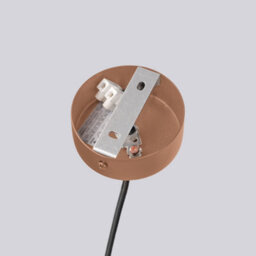 Luminosa Lighting Luminosa Halo Multi Arm Pendant Ceiling Light Mocha 6X G9 - thumbnail 9