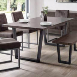 Oakham Premium Huxford 180Cm Dark Oak Dining Table - thumbnail 2