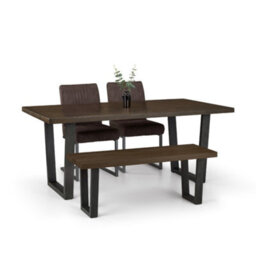 Oakham Premium Huxford 180Cm Dark Oak Dining Table - thumbnail 4
