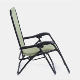 Ohs 2 X Garden Reclining Zero Gravity Patio Sun Lounger Folding Chair Outdoor - Sage - thumbnail 6