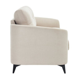 More4Homes Solna 3 Seater Scandi Style Fabric Living Room Sofa (Beige) - thumbnail 4