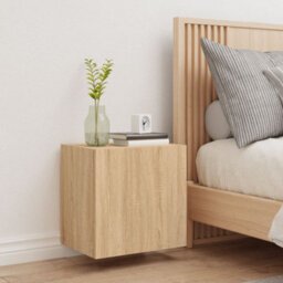 Berkfield Tv Wall Cabinet Sonoma Oak 40.5X30X40 Cm Engineered Wood - thumbnail 3