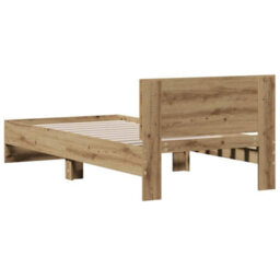Walplus Bed Frame Artisan Oak 90 X 190 Cm Engineered Wood - thumbnail 8