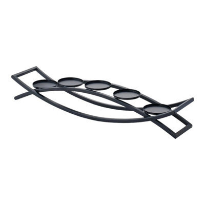 5 Arm Metal Candle Holder Candle Stand - image 1