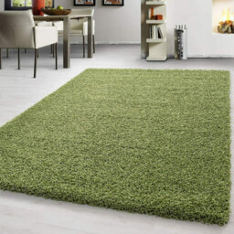 Prime Plus Thick 5Cm Pile Soft Shaggy Rugs Modern Area Rugs Bedroom Hall Rugs (Green,  160Cm X 230Cm) - thumbnail 2