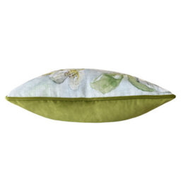 Evans Lichfield Blossoms Pear Hand-Painted Hand-Painted Watercolour Printed Polyester Filled Cushion - thumbnail 3