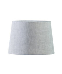 Lighting Supermarket Cylinder Grey Marble Effect Table Lamp With Grey Linen Shade - thumbnail 5