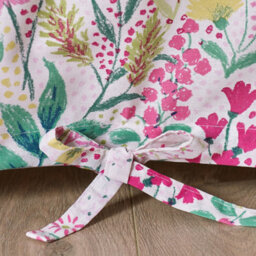 Catherine Lansfield Tilly Floral Reversible Double Duvet Cover Set With Pillowcases Pink - thumbnail 5