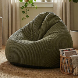 rucomfy Beanbags Rucomfy Jumbo Cord Slouchbag - Indoor Classic Bean Bag For Adults - thumbnail 1