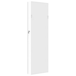 Vidaxl Mirror Jewellery Cabinet With Led Lights Wall Mounted White - thumbnail 7