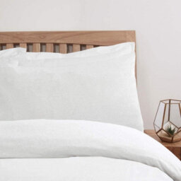 Smart Living Jersey Melange Polycotton Easy Care Bed Linen Luxury Fitted Bedsheet Or Pillowcase - thumbnail 3