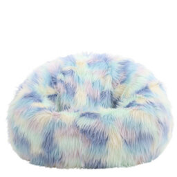 icon Unicorn Classic Faux Fur Bean Bag Chair - thumbnail 7
