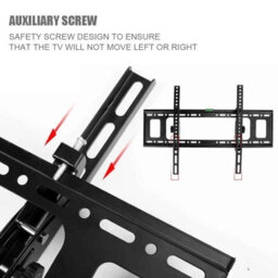 Universal Tv Wall Mount Bracket 32 To 65 Inch Fixed Tilt Holder 50Kg Capacity - thumbnail 4