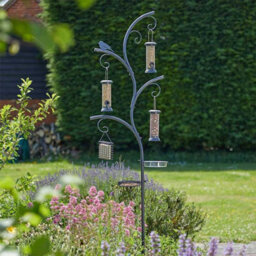 Smart Solar Smart Garden 240Cm Chapelwood Complete Wild Wings Bird Feeder Feeding Station - thumbnail 1