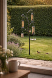 Smart Solar Smart Garden 240Cm Chapelwood Complete Wild Wings Bird Feeder Feeding Station - thumbnail 4