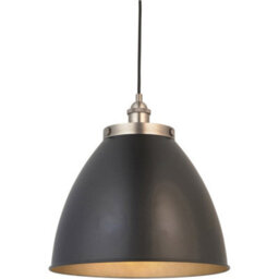 Loops Ceiling Pendant & 2X Matching Wall Light - Matt Black Aged Pewter Finish - thumbnail 2