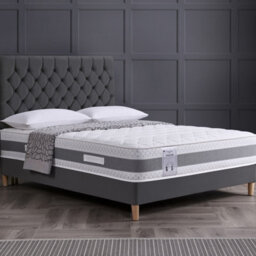 Rest Relax Sleep Stratford Quilted Memory Foam Coil Sprung Mattress - King Size 5Ft - thumbnail 2