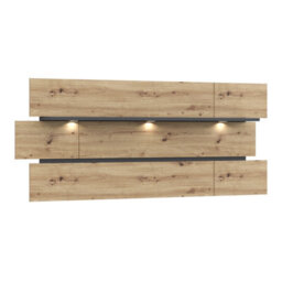 Furniture To Go Klara Wall Shelf Inc Led Lighting - thumbnail 1