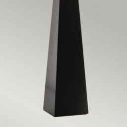 Luminosa Lighting Luminosa Ascent Table Lamp With Round Tapered Shade, Black - thumbnail 4