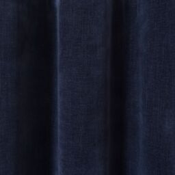 GoodHome Arntzen Navy Plain Woven Lined Eyelet Curtain (W)117Cm (L)137Cm, Pair - thumbnail 5