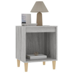 Berkfield Bedside Cabinet Grey Sonoma 40X35X50 Cm - thumbnail 4
