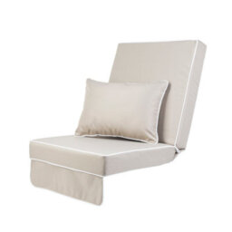 Alfresia Taupe Luxury Swing Seat Cushion With Luxury Thick Foam Filling - thumbnail 1