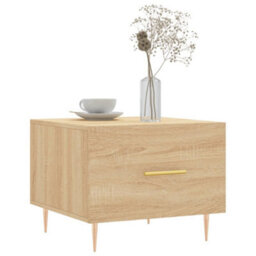 Berkfield Coffee Tables 2 Pcs Sonoma Oak 50X50X40 Cm Engineered Wood - thumbnail 3