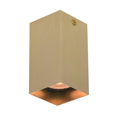 Luminosa Lighting Luminosa Ander 10Cm Surface Mounted Downlight Black, Brass - image 1