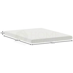"Lassic Vida Designs Comfort Ukfr Mattress 6"" Thick 5Ft King Size, 200 X 150Cm" - thumbnail 2