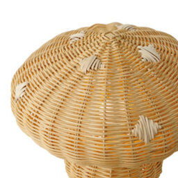 Nordlux Allie Rattan Table Lamp Hand Made Brown,mains - thumbnail 4