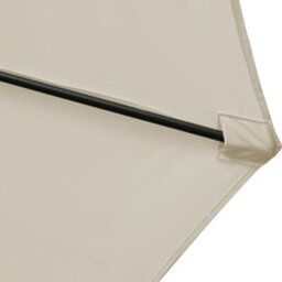 Rinse Bathrooms Cream Patio Parasol Cantilever Hanging Garden Beach Banana Umbrella Uv Protection 3M - thumbnail 6