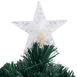 Berkfield Artificial Christmas Tree With Stand/led 64 Cm Fibre Optic - thumbnail 6