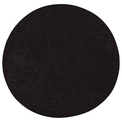 Berkfield Durable Rug Washable 120 Cm Anthracite Anti Slip - image 1
