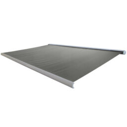 Sundaze Full Cassette Electric Awning Remote Controlled Retractable Garden Sun Shade Shelter With Led Light 4.5X3M Grey - thumbnail 2