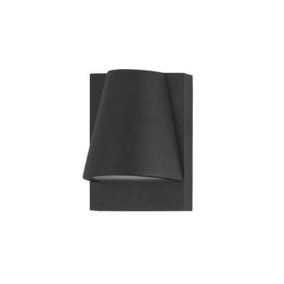 Luminosa Lighting Luminosa Kala Outdoor Down Wall Lamp Urban Grey, Semitransparent, Ip44 - image 1