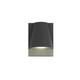 Luminosa Lighting Luminosa Kala Outdoor Down Wall Lamp Urban Grey, Semitransparent, Ip44 - thumbnail 4