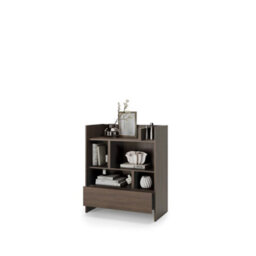 Arte Bed Concept Bc-25 Sideboard Cabinet 92Cm - Oak Dunin - Storage With Drawer And Shelves - thumbnail 2