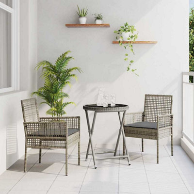 Rattan Bistro Bistro Set B And Q Berkfield Garden Bistro Set Pcs