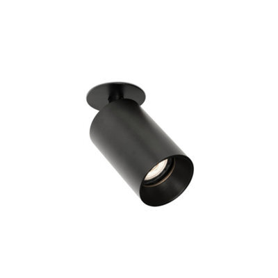 Luminosa Lighting Luminosa Stan Recessed Ceiling Light Black 1X Gu10 - image 1