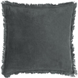 Yard Jaye Cotton Velvet Fringed Cushion Cover - thumbnail 1