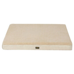 Skylos Dog Bed Washable Pet Cushion Cage Mattress Crate Mat Non Slip Fleece - thumbnail 3