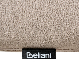 Beliani Set Of 2 Dining Chairs Lyney Fabric Beige - thumbnail 9