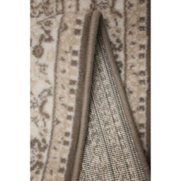 Melrose Colorama Traditional Taupe Round Area Indoor Rug 120X120Cm - thumbnail 4